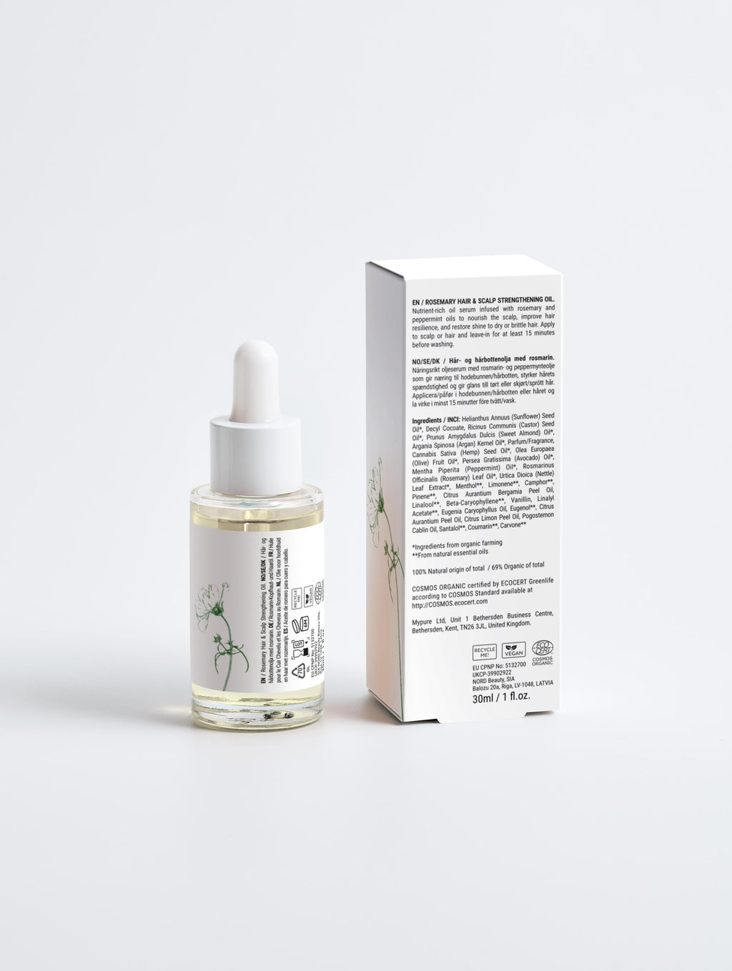 Rosemary Hair & Scalp Strengthening Oil