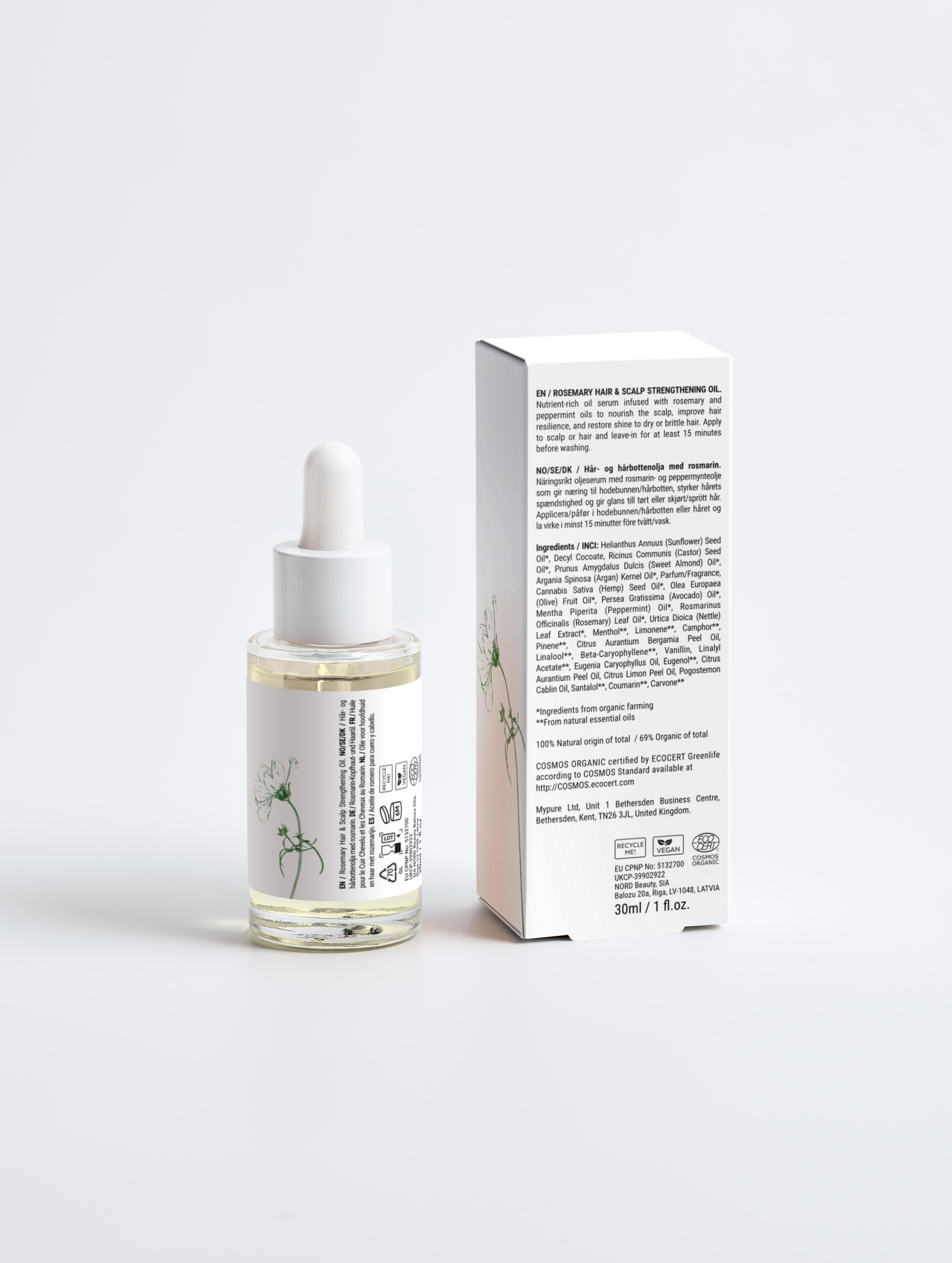 Rosemary Hair & Scalp Strengthening Oil