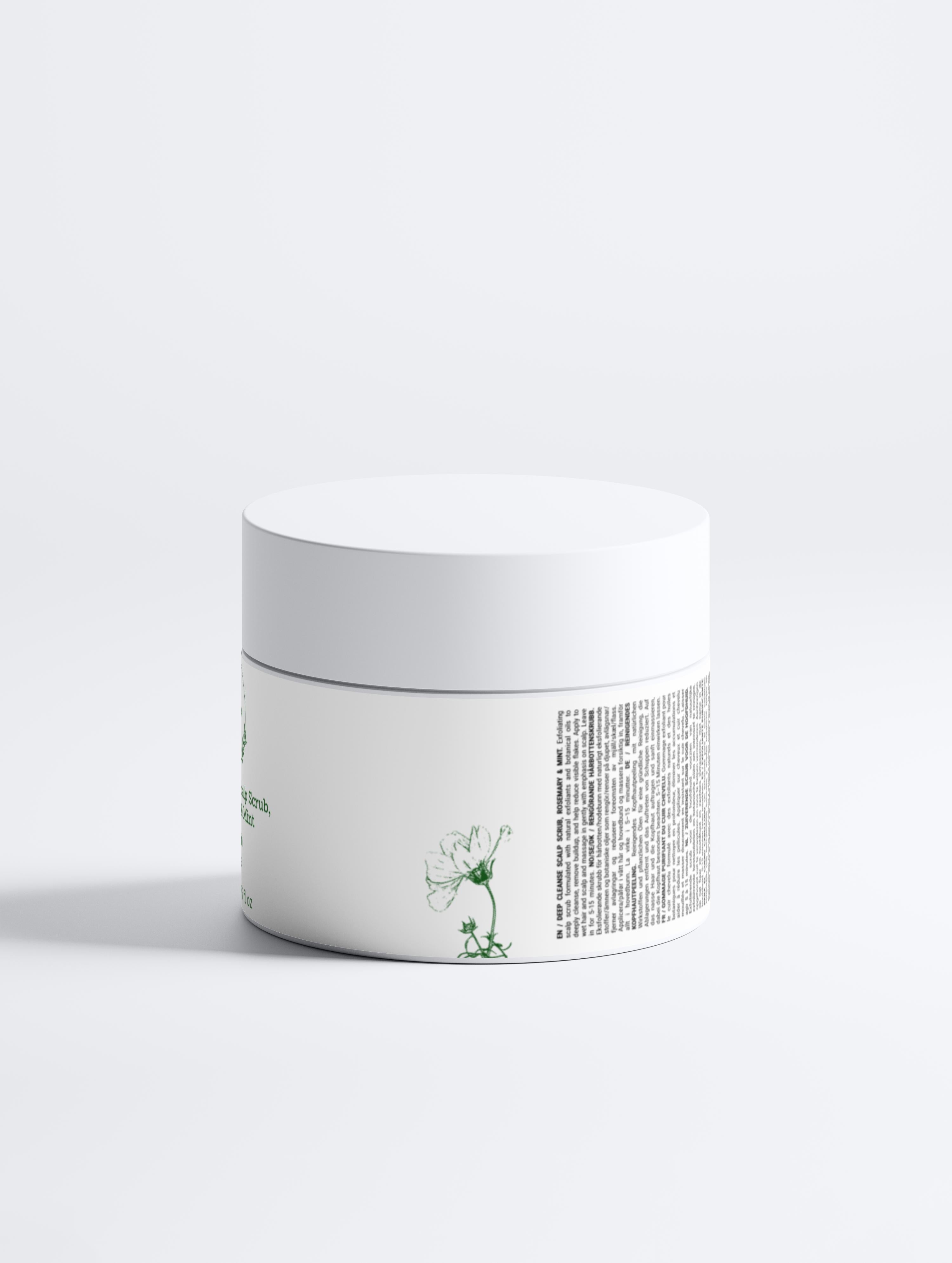 Deep Cleanse Scalp Scrub, Rosemary & Mint